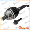 Demi-Arbre de Transmission droite pour AUDI | NPW-AU-034, 646ST87